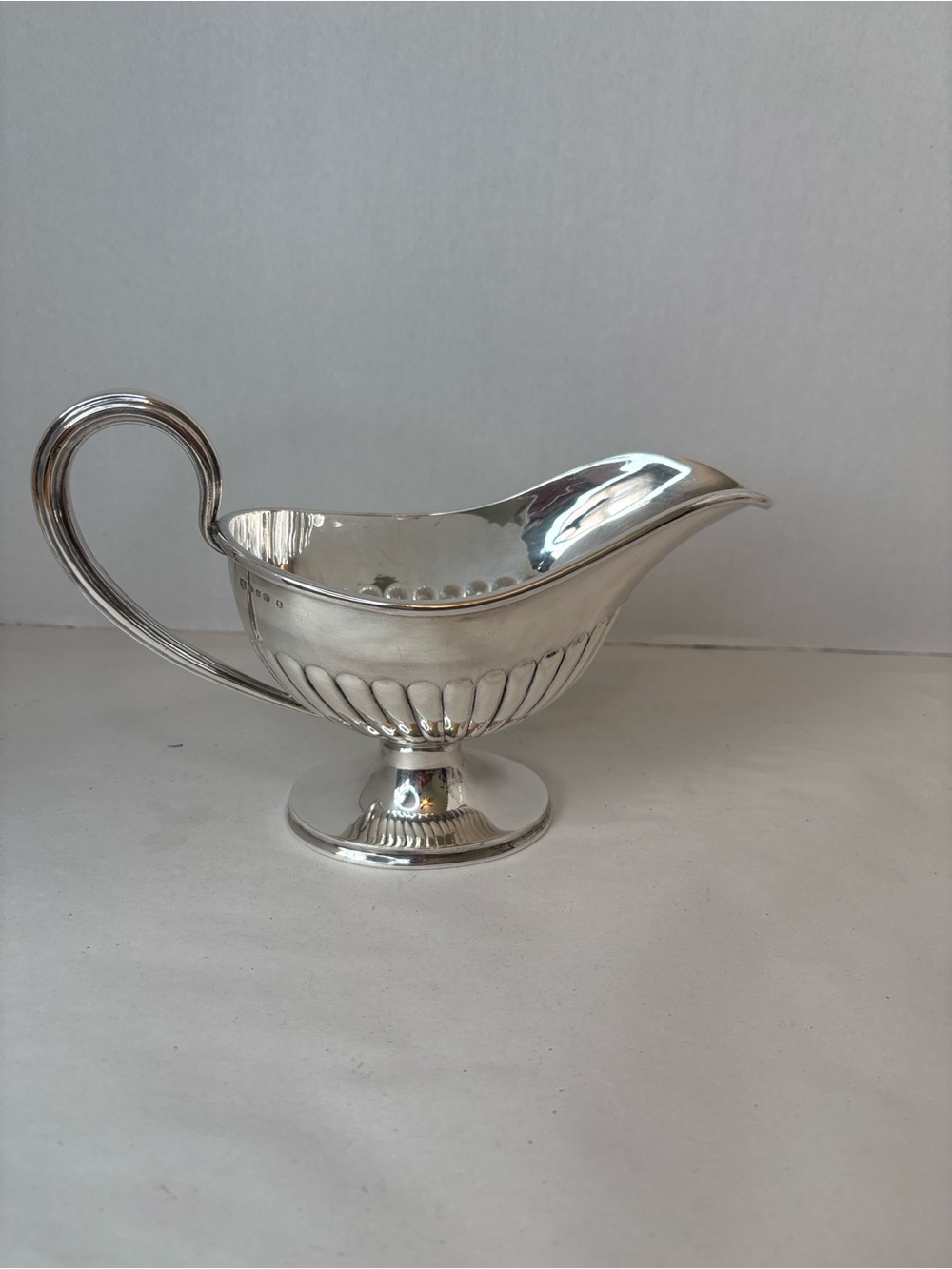 Elkington & Co Silverplated Pedestal Gravy Boat